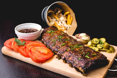 Jerk pork ribs