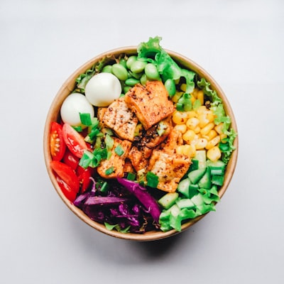 Caribbean vegetable bowl
